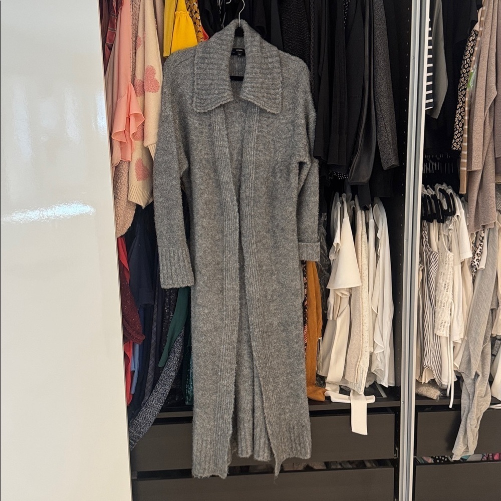 Express Grey long Cardigan - Picture 7 of 10